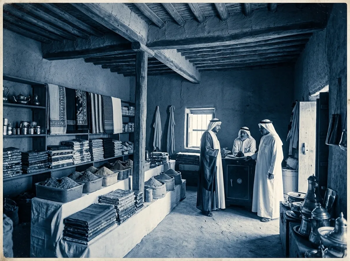 The Khorsheed trading house in Kuwait, circa 1898
